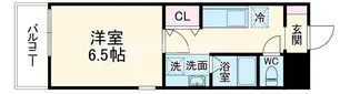 ノブレス小若江【3階】の間取り