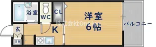 ブリエール布施B棟【1階】の間取り