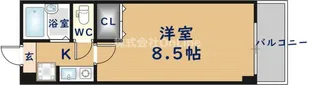 コンフォート布施【3階】の間取り