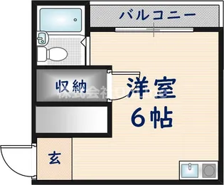 ロイヤルシード小阪【4階】の間取り