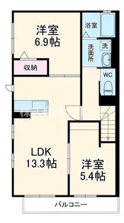 Sachi Residence【2階】の間取り
