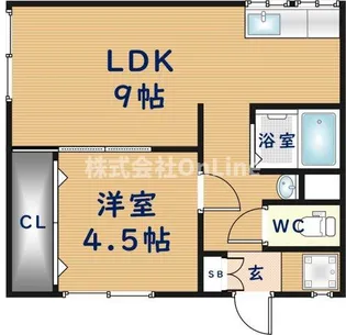 辻野ハイツ【2階】の間取り