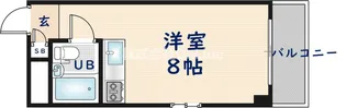 スクエアメゾン志紀【4階】の間取り