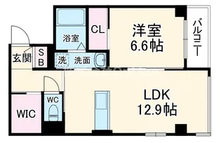 グランディール【3階】の間取り