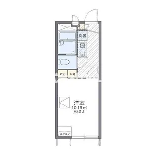レオパレスエクセラ【1階】の間取り