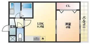 アクティブオクダ【1階】の間取り