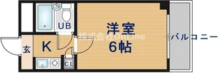 ベルハイム友井【3階】の間取り
