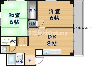 ツイン77【2階】の間取り