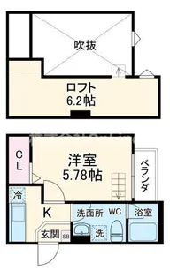 アミークス【1階】の間取り