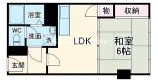 ダイワ高井田ビル【4階】の間取り