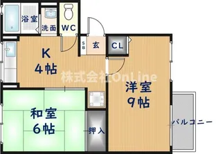 シティハイムローレル【2階】の間取り