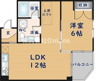セネシオ【4階】の間取り