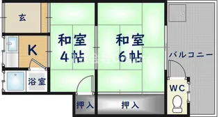澤村文化【1階】の間取り