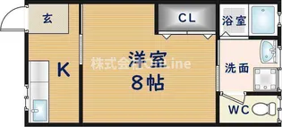 双葉荘【2階】の間取り
