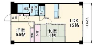 エクシング青山【1階】の間取り