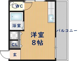 阪口マンション【305号室】の間取り
