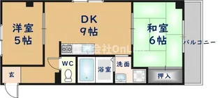 M’PLAZA菱江【3階】の間取り