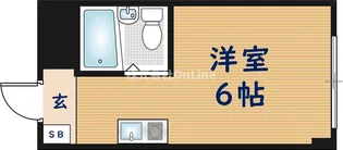 インテリジェントマンション・エソール【4階】の間取り