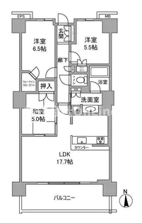 メガシティタワーズ ザ・イースト 【0号室】の間取り