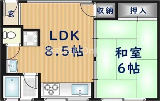 ダイワ高井田ビル【3階】の間取り