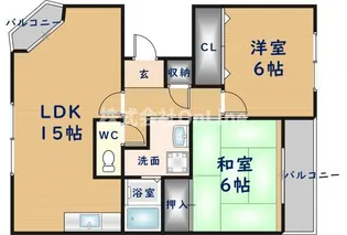 さくら館【3階】の間取り