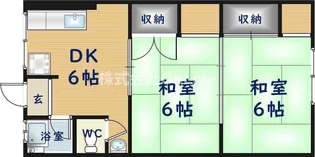 第1ハイマート【2階】の間取り