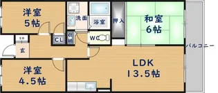 M TAKAI【3階】の間取り