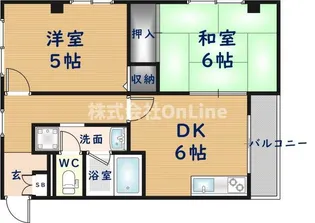 プレアール八尾本町【3階】の間取り