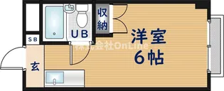 グリーンヴィレッジ【1階】の間取り