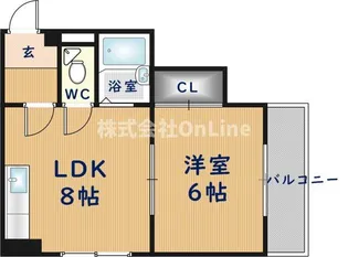エンパイヤシティ【1階】の間取り