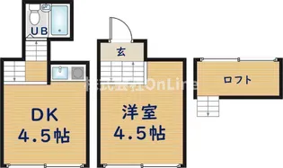 クリスタル通りの間取り