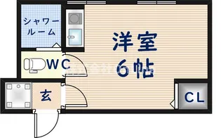 アパートメントハウスタケダ【1階】の間取り