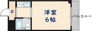大宝上小阪CTスクエア【4階】の間取り