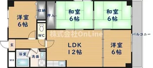 友田コーポラス【2階】の間取り