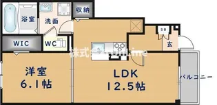 ヴェルデ ブリッサⅢ【1階】の間取り