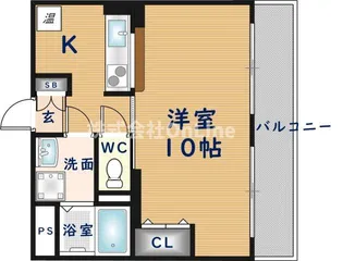 サウス・フィールド【3階】の間取り