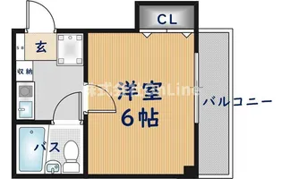 デポメゾン109【2階】の間取り