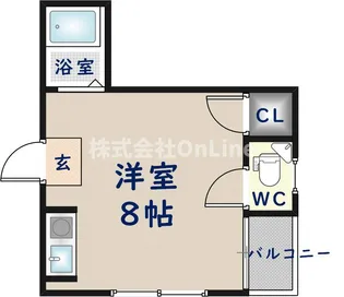 ハピネス加美【5階】の間取り