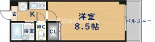 コンフォート布施【6階】の間取り