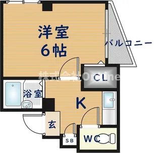 スペランツァデリーティア【5階】の間取り