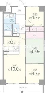 エクセレンス青山【2階】の間取り