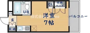 長瀬駅前マンション【1階】の間取り