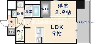 シャテーニュ上本町【2階】の間取り
