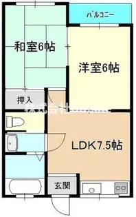 マンション藤【1階】の間取り