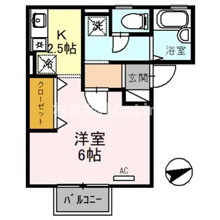 ラフィーネ・吉井【1階】の間取り