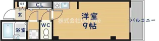 大阪府八尾市山本町南1丁目【マンション】の間取り
