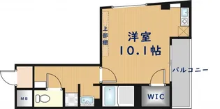 1Kの間取り画像