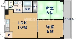 M’PLAZA菱江【2階】の間取り