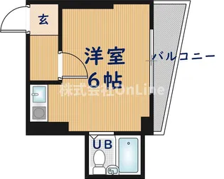 マンションパピリオ【3階】の間取り