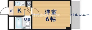 大阪府東大阪市友井5丁目【マンション】の間取り